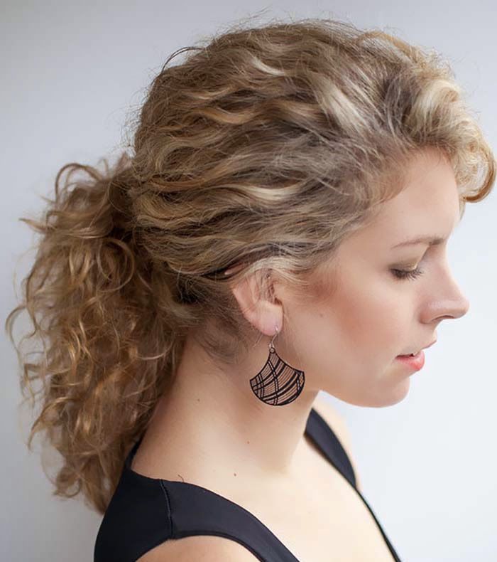 احلى تسريحات كيرلي للشعر الطويل