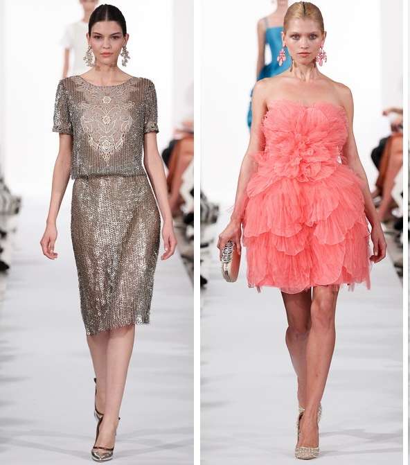 اختاري أجمل الفساتين لصيف 2014 من مجموعة أوسكار دي لا رانتا