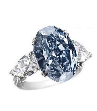 من أغلى المجوهرات في العالم، خاتم شوبارد Blue Diamond Ring