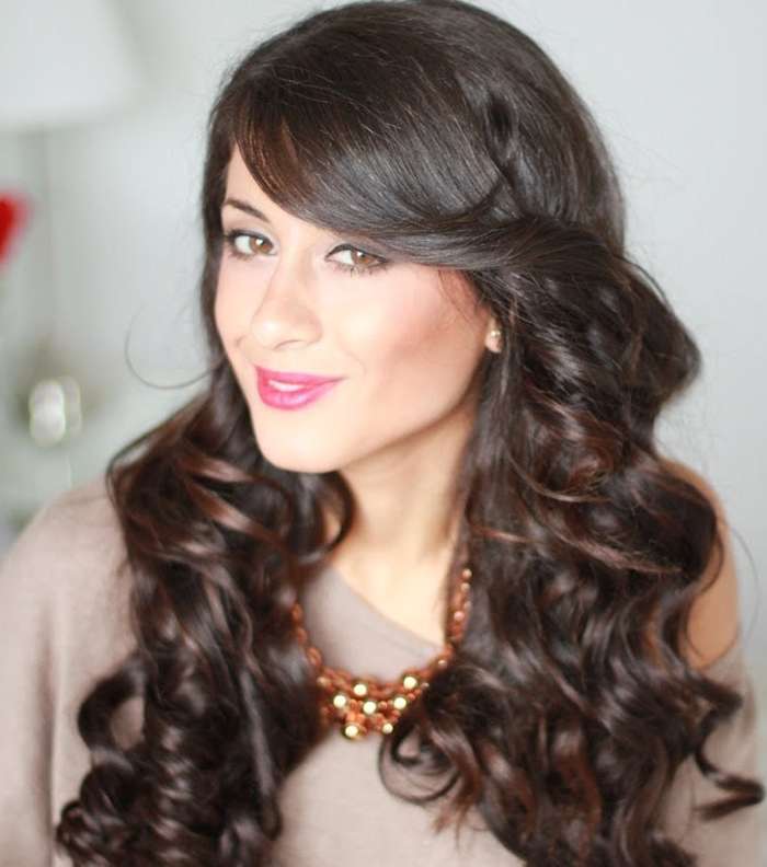 صور احدث تسريحات فير للشعر الطويل