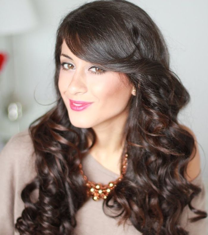 صور احدث تسريحات فير للشعر الطويل