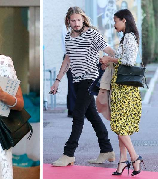 زوي سالدانا وجيسيكا ألبا تختاران حقيبة Lanvin المميّزة