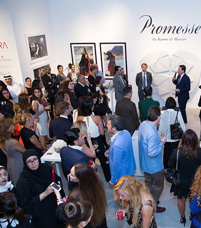 صور حفل اطلاق مجموعة ساعات Promesse الحديثة في دبي