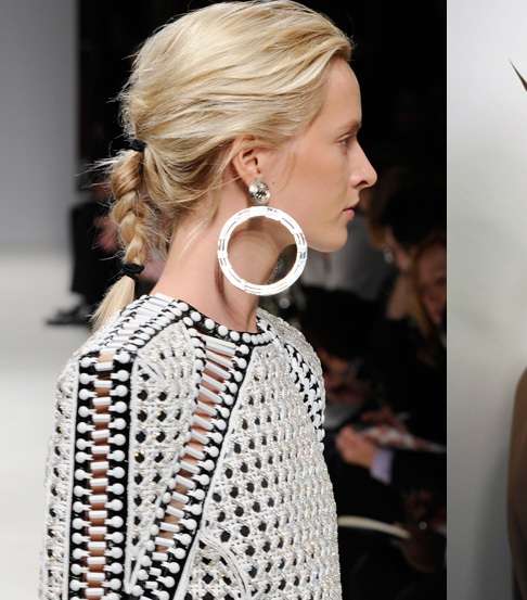 ضفائر مبعثرة وأشكال هندسيّة