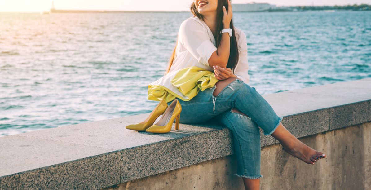 تصاميم سراويل جينز على كل صاحبة جسم ممتلئ ان تمتلكها