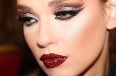 طرق الاستفادة من مكياج احمر فخم