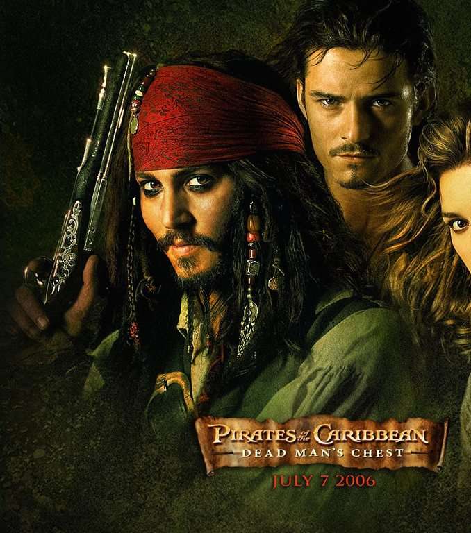 PIRATES OF THE CARIBBEAN الجزء الثاني، بلغت تكلفته 245$ مليون دولار