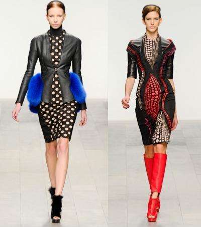 موضة الPolka Dots في شتاء 2012