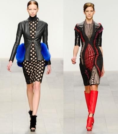 موضة الPolka Dots في شتاء 2012