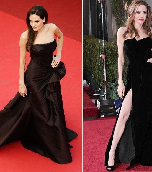 اللون الأسود سرّ إطلالة أنجيلينا جولي المميّزة