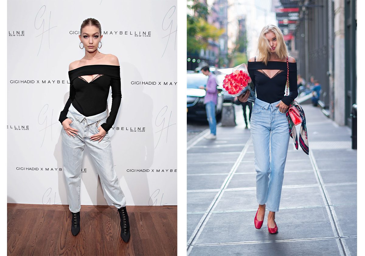 موضة جديدة للجينز تعتمدها النجمات مؤخرا