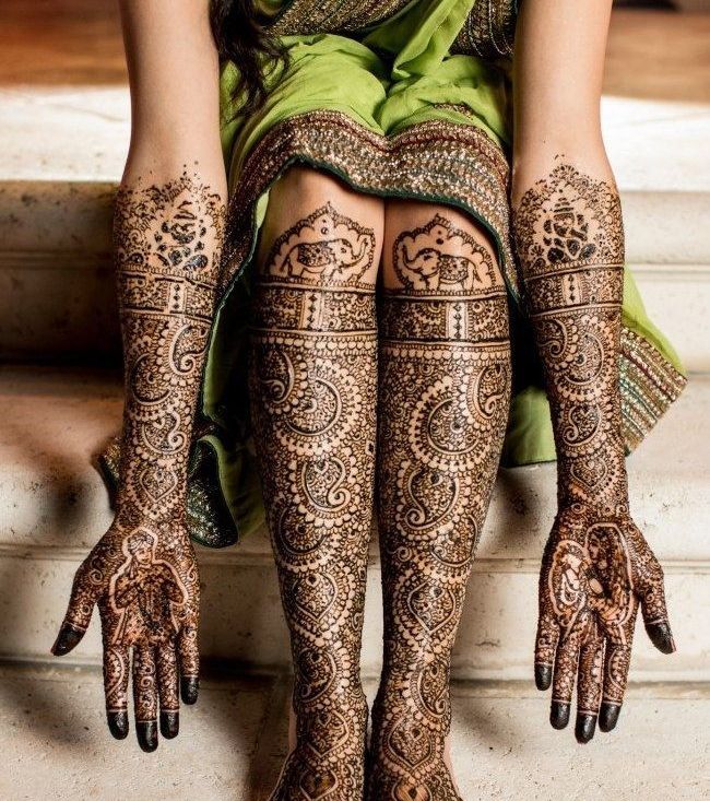 صور نقش حناء هندي جديد