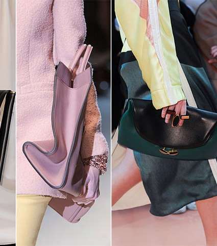 من موديلات الشنط الرائجة في شتاء 2015، الشنط على شكل ظرف