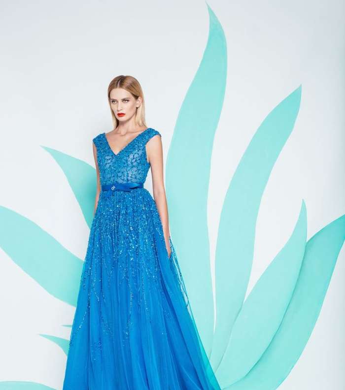 شاهدي صور موضه فساتين طويلة