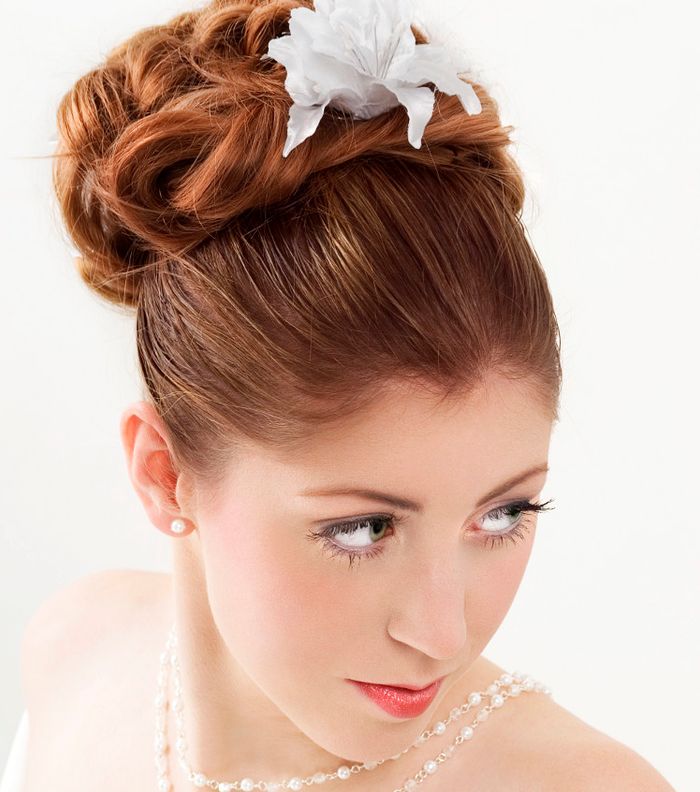 صور موديلات شعر عروس