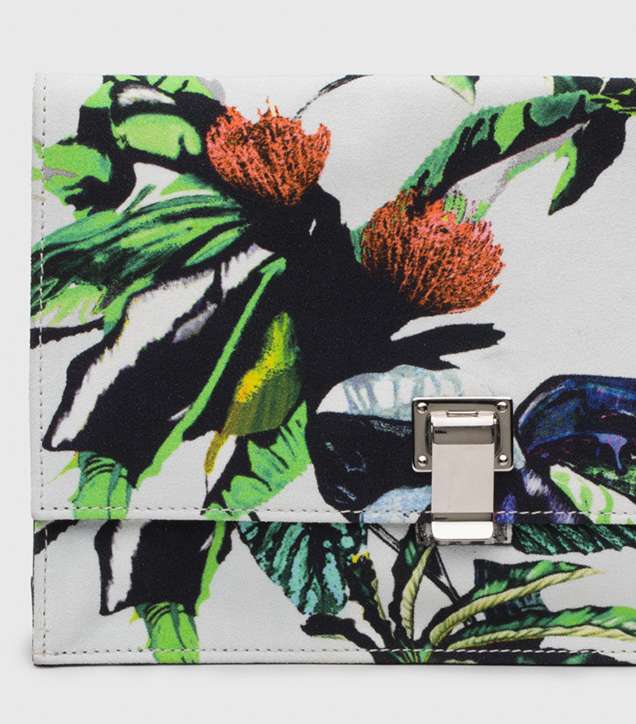 حقيبة Proenza Schouler المطبعة بالازهار لربيع 2016