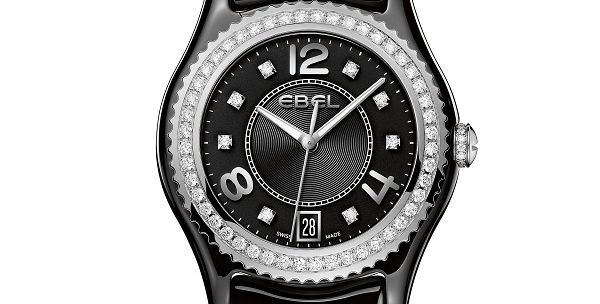 ساعة X-1 بالسيراميك الأسود من EBEL
