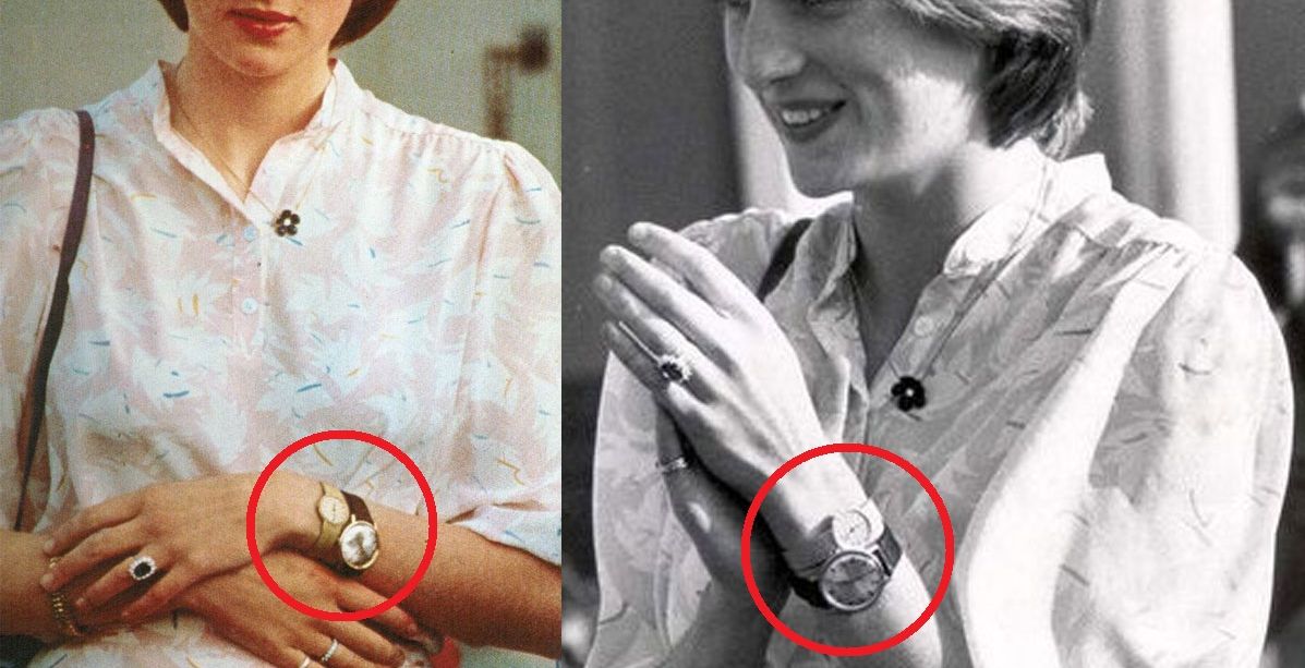الليدي ديانا كانت ترتدي ساعتين في يدها... والسبب مثير للدهشة!