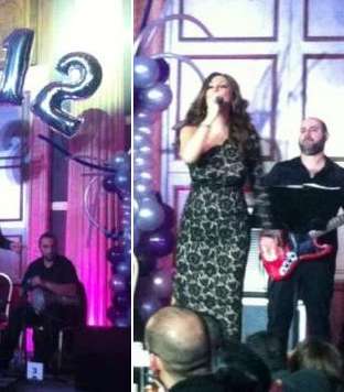 إليسا متألّقة ليلة رأس السنة 2012