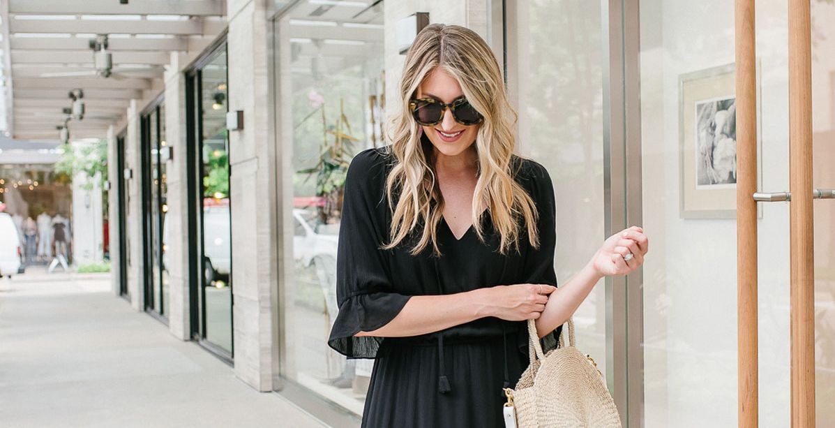 طرق تنسيق الفستان الاسود لاطلالة مميزة في عام 2020