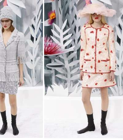من مجموعة CHANEL للازياء الراقية لصيف 2015، اليك هذه التصاميم