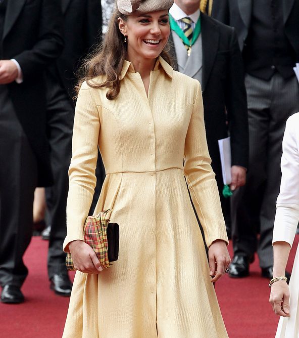 كيت ميدلتون بفستان لـ  Emilia Wickstead