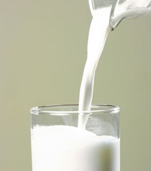 الخطوة الثانية: الحليب