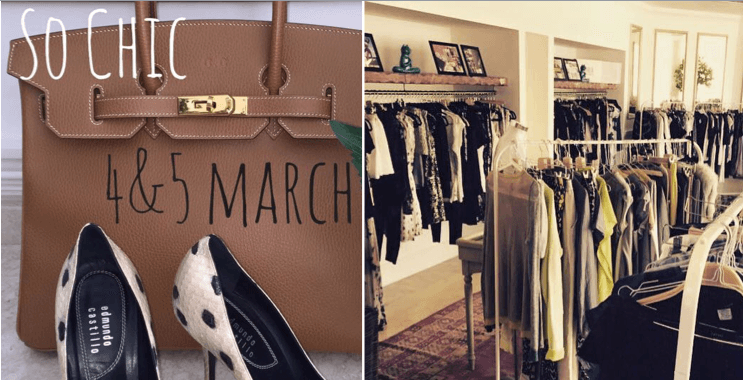 حفل So Chic Pop Up Sale القادم هو يوم 4 و 5 من مارس في Nyla House