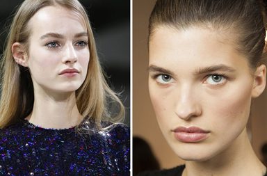 صور صيحات شعر ومكياج اسبوع الموضة في باريس لشتاء 2016