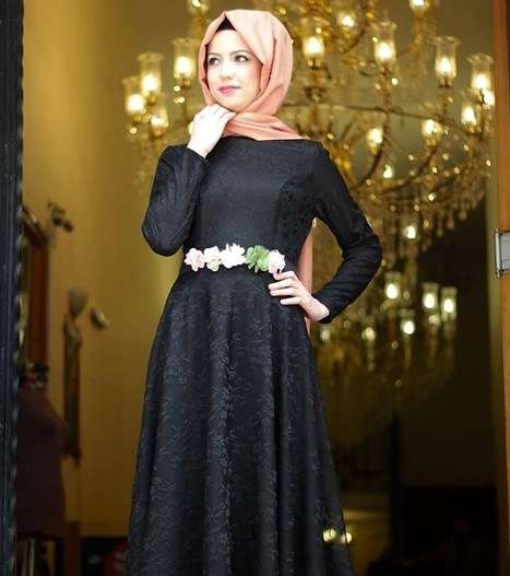 صور فساتين 2017 للمحجبات