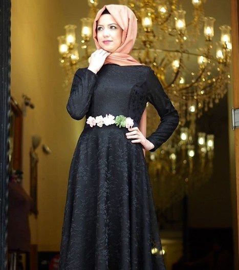 صور فساتين 2017 للمحجبات