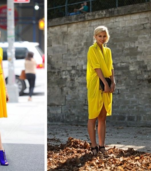 اختاري اللّون الأصفر لإطلالة منعشة وحيويّة في صيف 2014 