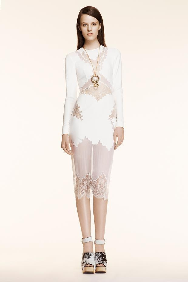 فستان شفاف من مجموعة Altuzarra Resort 2014