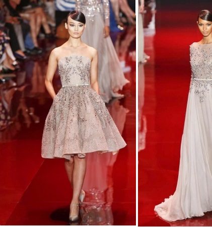 فساتين راقية من إيلي صعب لشتءا 2014