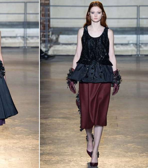 إليك أجمل الازياء من توقيع Rochas لشتاء 2015