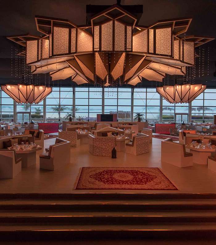 خيمة رمضان في قصر الإمارات في أبوظبي