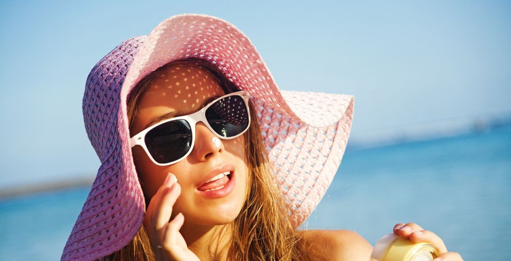 واقي شمس للبشرة المختلطة في الصيف