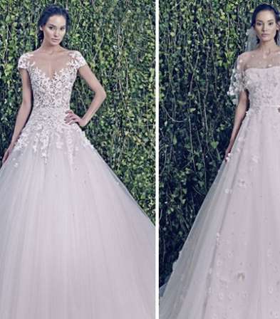 صور فساتين زفاف زهير مراد | اجدد فساتين عرايس زهير مراد 2014