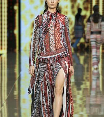 فستان Just Cavalli بستايل بوهيمي
