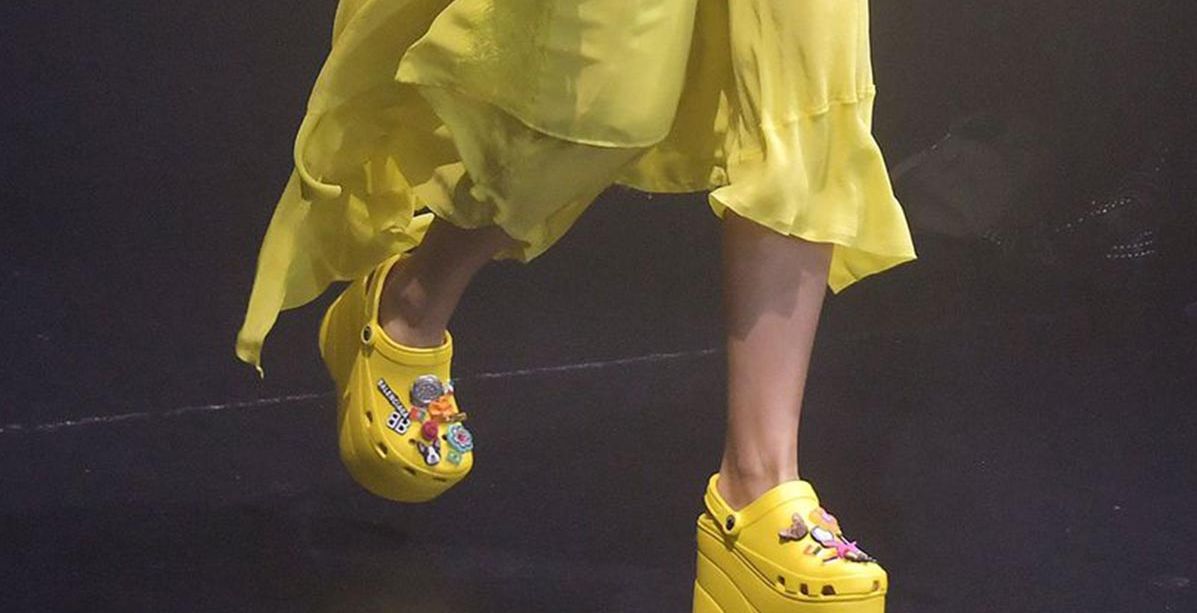 حذاء الـ Crocs من بلانسياغا