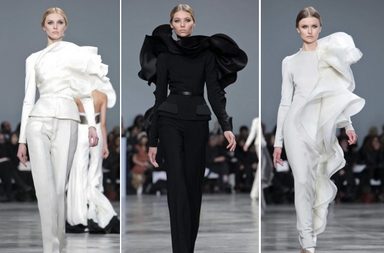 تصاميم رائعة، قدّمها ستيفان رولان ضمن أسبوع الأزياء الراقية الباريسيّ