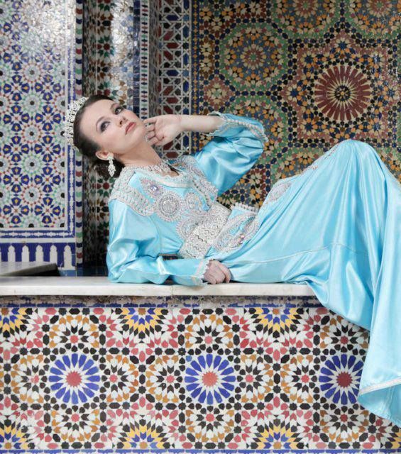 أجمل تصاميم جلابيات مغربيه | موديلات عبايات مغربية جديدة