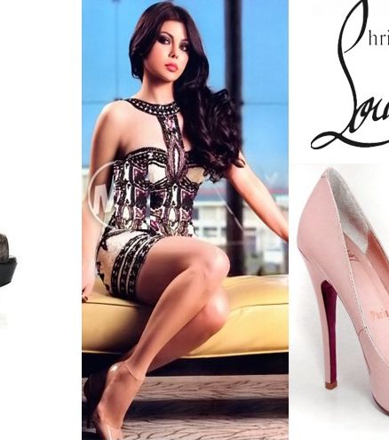 ميريام فارس وهيفاء وهبي في أحذية لوبوتان
