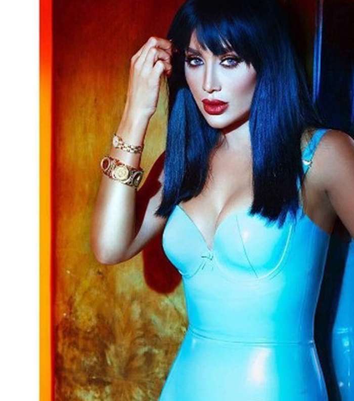 بالصور، ماكياج وشعر مايا جياب في كليب 