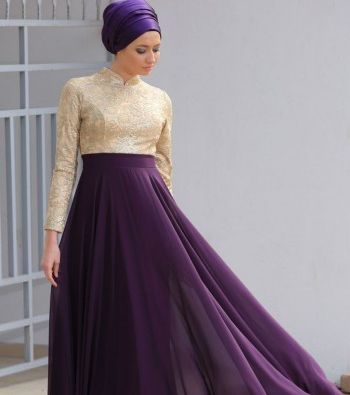 صور فساتين 2017 للمحجبات وموديلات