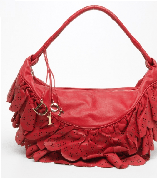 حقيبة Dior Red Gypsy Hobo