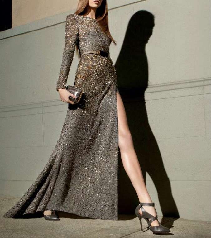 أجمل فساتين السهرة الطويلة