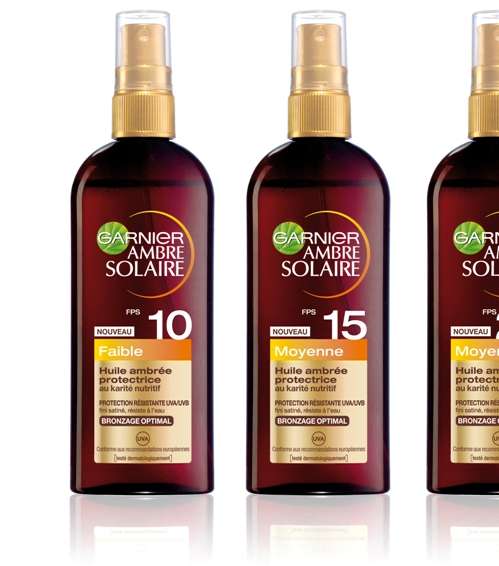 مجموعة سبراي Ambre solaire من غارنييه