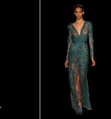 اختاري فساتينك باللون الأزرق من مجموعة إيلي صعب لشتاء 2013