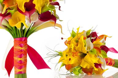 اتيكيت باقة الورد